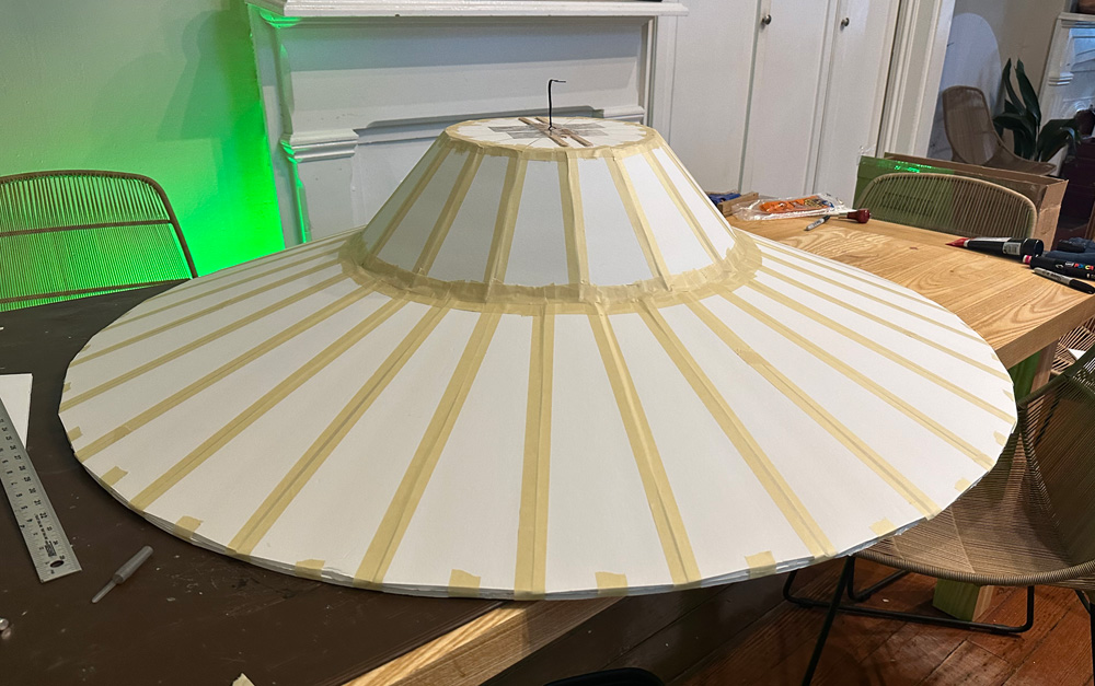 Top two disk segments are done