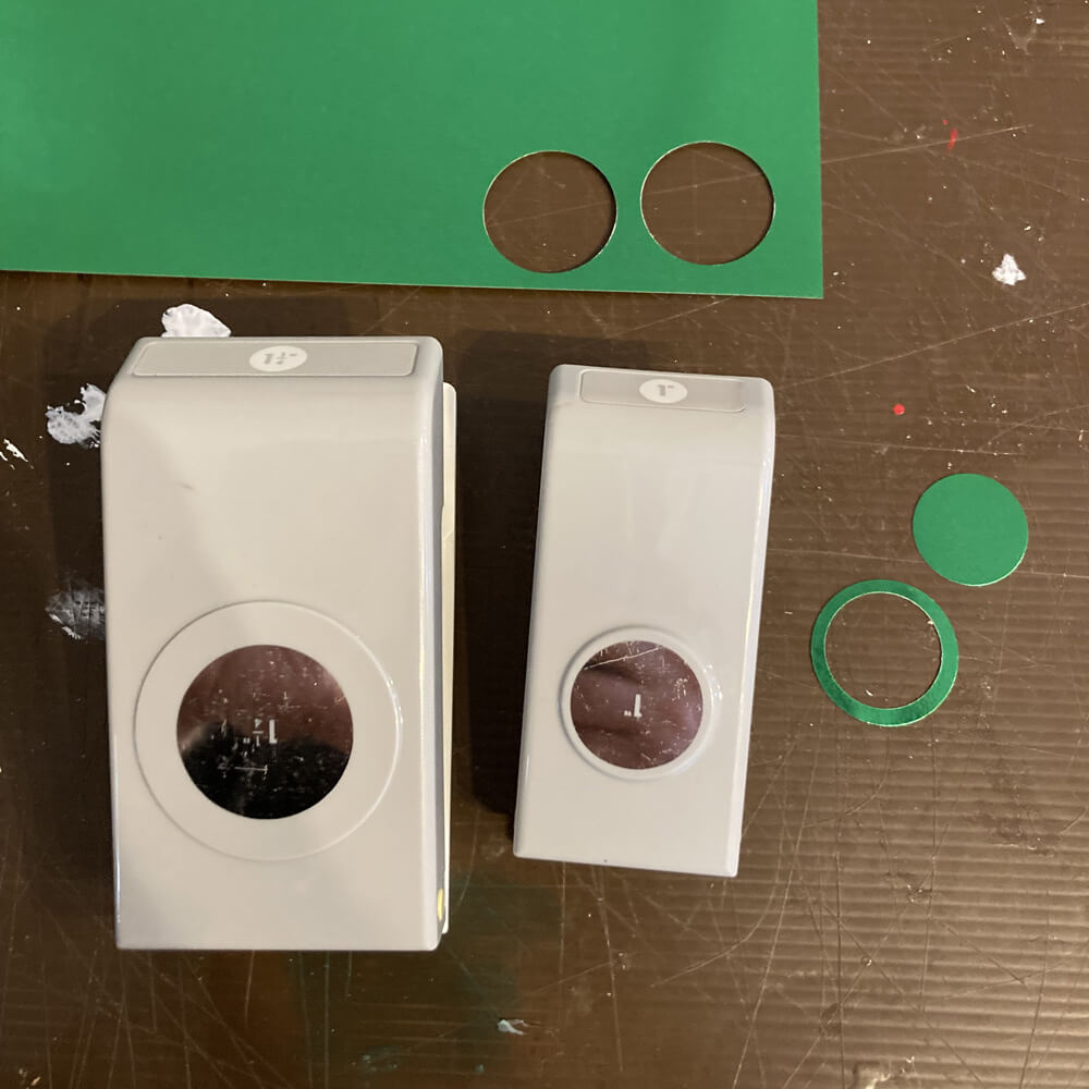 Cutting out the eyes