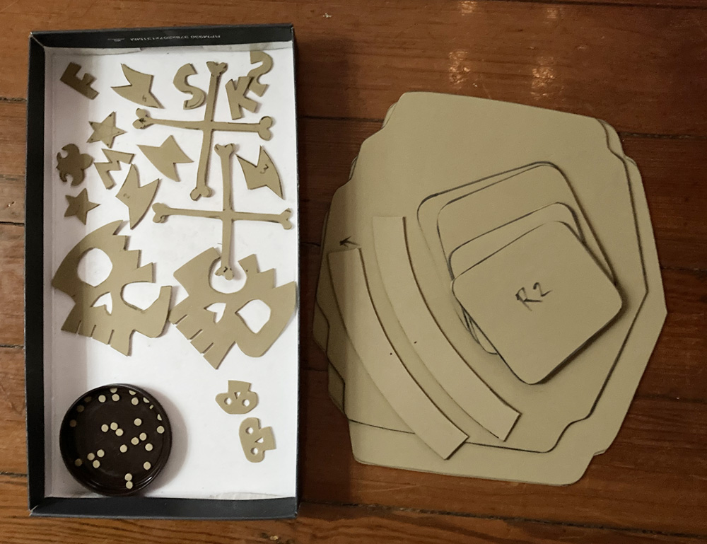 Pro wrestling belt prop - tons of craft foam shapes