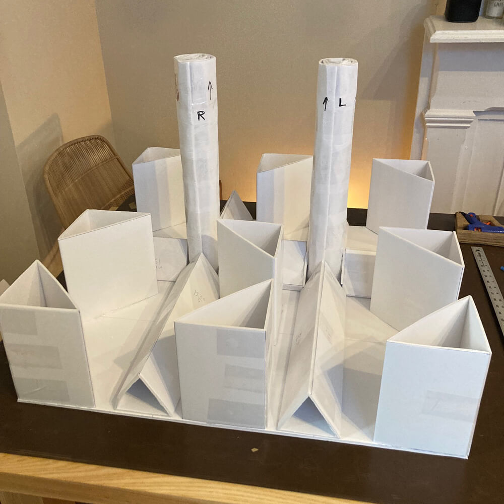 DIY Count Orlok statue - building the base