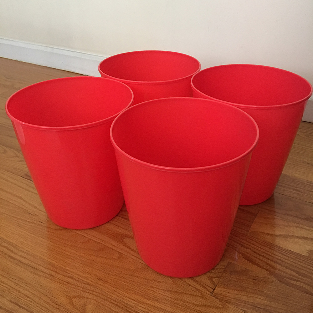 buckets for the base