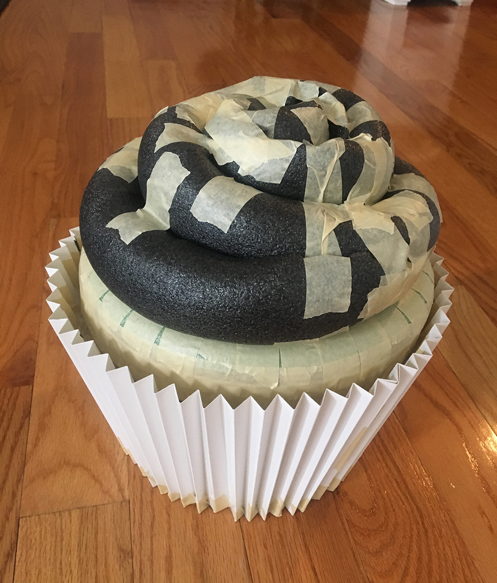 shaping the icing