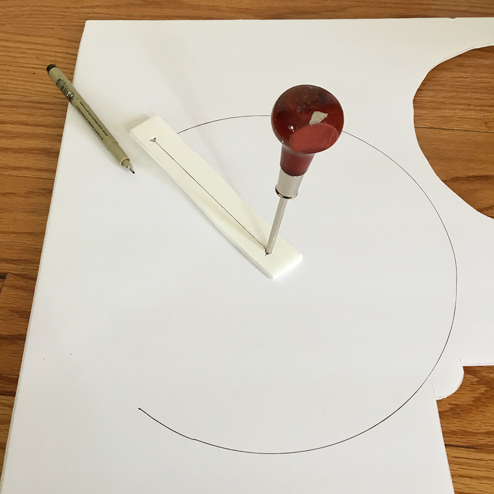 Drawing the circle